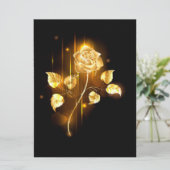 Menu Rose d'or ( rose d'or ) (Debout devant)