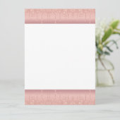 Menu Rose Parties scintillant or Blush Éclats Mariage d (Debout devant)