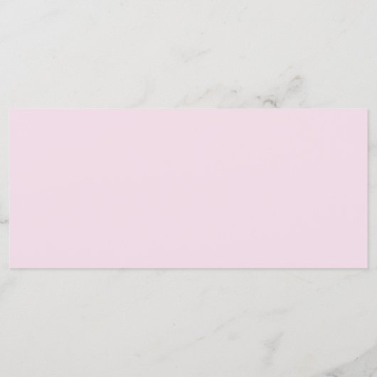 Menu Roses roses parfumées, Mariage (Dos)