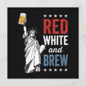 Menu Rouge Blanc et Bière 250e Anniversaire (Dos)