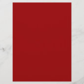 Menu Rouge Double bonheur floral mariage chinois (Dos)