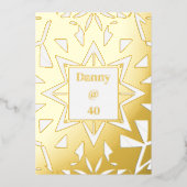 Menu Royal Birday Dinner Party (Recto)