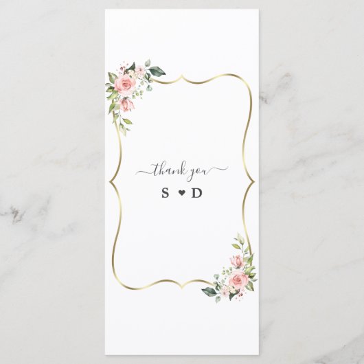 Menu Royal Gold Black Great Gatsby 1920 Mariage (Dos)