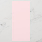 Menu Roze en Gold Glitter (Achterkant)