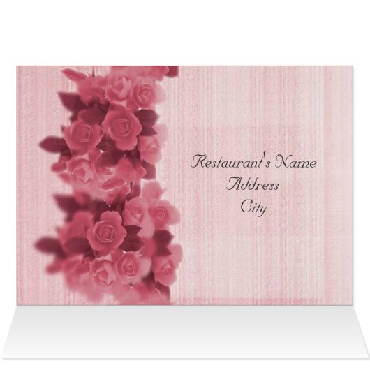 Menu rozen-weddenschappen (Binnen Horizontaal (Boven))