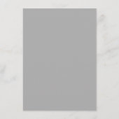 Menu RSVP 8 bits pour Mariage Geek Gamer (Dos)
