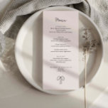 Menu Ruban dessiné à la main<br><div class="desc">Conçu pour se coordonner avec notre bordure en ruban à main, cette carte de menu comporte la bordure en ruban populaire et chic avec la police griffée à la main. Si vous voulez attirer l'attention de votre client avec ce design unique, cette suite est parfaite pour vous. Pour une personnalisation...</div>