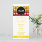 Menu ruches en nid d'abeille Hexa (Debout devant)