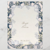 Menu Rustige  bloem (Achterkant)