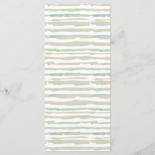 Menu Rustique Citrouille de chute Mariage de roue flora (Dos)