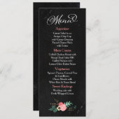 Menu rustique de tableau (Devant / Derrière)