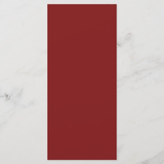 Menu Rustique Marsala Bourgogne (Dos)