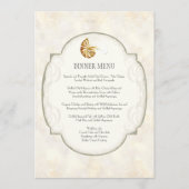 Menu Sable Damask Nautilus Shell Ocean Beach Nautique (Devant)