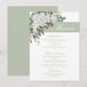 Menu Sage Gardenia / Snapdragon 4,5 po x 6,25 po