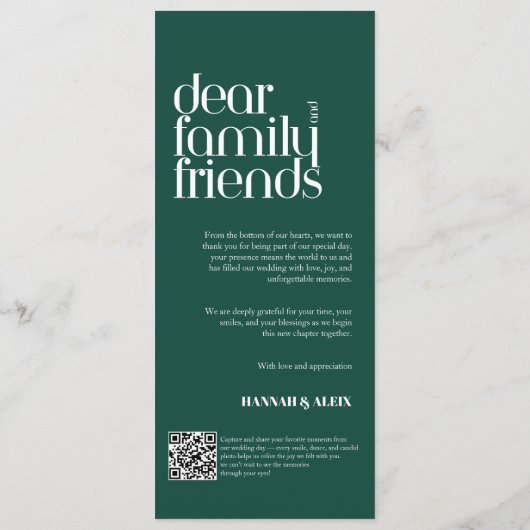 Menu Sage Green Modern Handwriting Wedding Dinner (Dos)