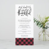 Menu Saison de grâce | Dîner Russe De Thanksgiving Plai (Debout devant)