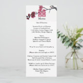 Menu Sakura Double Bonheur du Printemps (Debout devant)