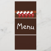 Menu Santa Kerstmis (Voorkant)