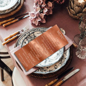 Menu Sateen Lace Butterfly Weddenschap