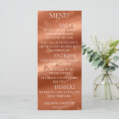 Menu Sateen Lace Butterfly Weddenschap (Staand voorkant)