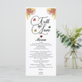 Menu Scénario de mariage Tomber amoureux (Debout devant)