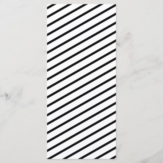 Menu Script moderne N'importe quelle année 30e fête d'a (Dos)