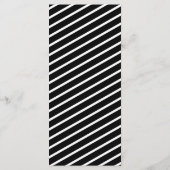 Menu Script moderne N'importe quelle année 30e fête d'a (Dos)