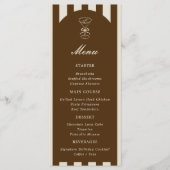 Menu She's A Tini Bit Older Coffee Martini Birthday (Devant)