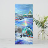 Menu Signet du Carnaval d'hiver (Debout devant)