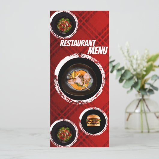 Menu simple (Debout devant)