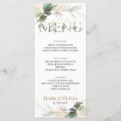 Menu simple (Devant)