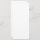 Menu simple (Devant / Derrière)