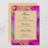 Menu simple (Devant / Derrière)