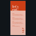 Menu simple<br><div class="desc">Peut être entièrement customisé pour répondre à vos besoins. © Gorjo Designs. Fait pour vous via la plateforme Zazzle. // Vous cherchez des articles correspondants ? Autre papeterie de l'ensemble disponible dans la section "collections" de mon magasin. // Besoin d'aide pour customiser votre design ? Vous avez d'autres idées ?...</div>