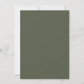 Menu Simply Chic Mariage Sage Green ID1046 (Dos)