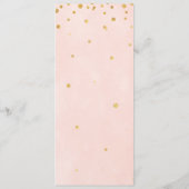 Menu Sip Sip Hooray Brunch Fiançailles | Douche (Dos)