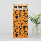 Menu Skeletons d'Halloween Macabre Dance (Debout devant)