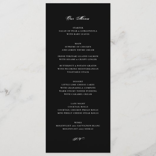 Menu Smoking noir classique mariage formel (Devant)