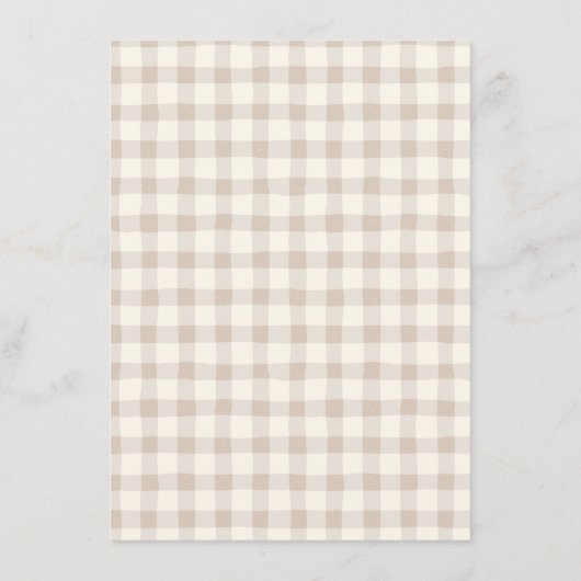 Menu Soirée Conviviale Thanksgiving Neutre (Dos)