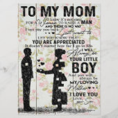 Menu Son To My Mom Present | Cute Gift for Mommy (Dos)