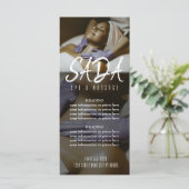 Menu spa Salon Massage Tarifs (Debout devant)