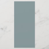 Menu Starfish Seashell Nautical Ocean Wave Mariage (Dos)