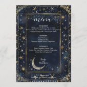 Menu Starry Night Romance Mariage (Devant)