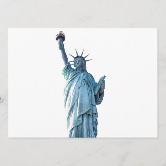 Menu Statue de la liberté (Devant)