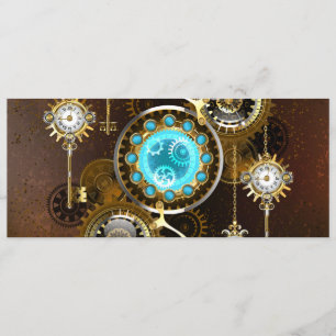 Menu Steampunk Rusty Background