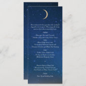 Menu Sterrennacht Wedding (Voorkant / Achterkant)