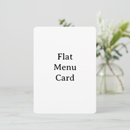 Menu Supprimer ce texte et ajouter votre propre concept (Debout devant)