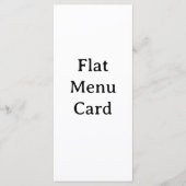 Menu Supprimer ce texte et ajouter votre propre concept (Devant)