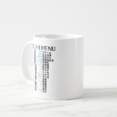 Menu Sushi — Jpanese Koffiemok (Voorkant links)