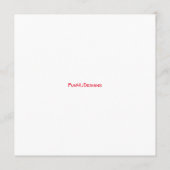 Menu Tableau de bord Red Steer (Dos)